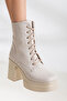 D535 Guaranteed Women's Lace-Up Zippered Bootie - 5