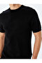 Regular Fit Crew Neck Viscose Basic Short Sleeve Knitwear T-Shirt - 5