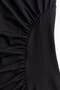 Draped turtleneck dress - 2