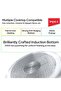 Pressure Cooker Combo Outer Lid Induction Stove Compatible 2, 3 & 5 Litres Silver Aluminium-IFC 235 - 8