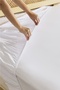 شرشف مفرش قطن ممشط مقاس 100×200+30 سم أوف وايت - 2