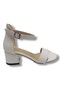 Kılınç 985-25 Leather Anatomic Single Band Thick Heel Women Sandals - 2