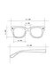 Unisex Sunglasses - Giovanni Blue Lens White - 7