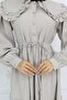 Baby Collar Buttoned Dress Stone Color 2274 - 3