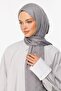 Lotus Pattern Silky Jacquard Shawl - 2