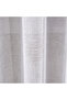 Linen White 1 X 3 Close Pleat Tulle Curtain - 2