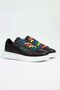 10061 Imported Flat Sole Full Orthopedic Women's Casual Colorful Lace-Up Sneakers - 2
