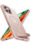 Strong Magsafe Case For Iphone 16 Pro Max: Military Drop-Proof, Adjustable Kickstand, Desert Gold - 2