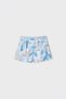 Floral High Waisted Relaxed Cut Summer Casual and Special Occasion Eid Girls Shorts - 5