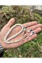 Silver Kazaziye Zircon Stone Detailed Medium Size Rosary - Legendary Silver Workmanship - Gift Rosary - 2