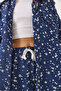 Women's Indigo Palazzo Trousers Vintage Slim Denim Top and Bottom Set 60475 60283042 - 6