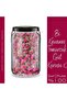 Bi Jar Pink Bud Dried Rose + Bi Jar Red Rose 660 Cc 2 Glass Jars Without Additives - 3