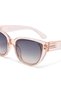 Brown-Pink Gradient Silvia Sunglasses - 4