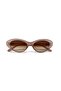 Powder Pink Lina Small Cat Sunglasses
