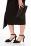 Julia Black Satin Bow High Heels - 2