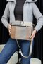 Genuine Leather Large Size Crossbody and Shoulder Bag / Summer Light Color Large Size Bag - 7