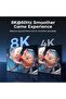 2M 2.1 HDMI Cable with Gold Plated Connectors, 8K 60Hz Resolution, Braided Design - 6