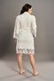 Collar Sleeve Skirt Lace Bamboo Cotton Dressing Gown - 6