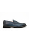 Genuine Antique Leather Eva Sole Loafer Model Men's Shoes - Tuna 3898