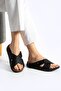 15838 Black Women's Daily Slippers - 3