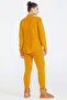 Women's Slit Knitwear Sweater - Apricot - 3