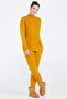Women's Slit Knitwear Sweater - Apricot