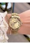 Steel Cord Special Design Women's Wristwatch with Calendar + Bracelet as a Gift - 3