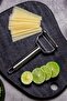 A Quality Turbo Large Size Steel Julienne Fruit Vegetable Potato Peeler Julienne Peeler Chopper - 3