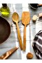 Olive Tree Set of 2 Wooden Spatula Wooden Pot Spoon 29 cm - 3