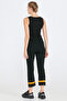 Knitwear Trousers with Leg Detail - Black - 4