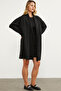 Large Size Shawl Collar Wool Knitwear Cardigan - Black - 4