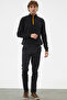 Cotton Chino Pants with Side Pockets - Black - 2