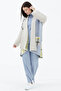 Beige Knitwear Cardigan - Shawl Collar Pocket - 2