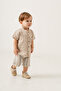 Baby Boy Shirt with Tie and Pocket 2 Piece Set - 4