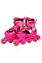 Inline 4 Wheel Skate Pink Sequined - 2
