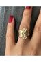 Modern/Gold Plated Cartilage- Flower Earring Set - 5