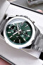 Exclusive Men's Wristwatch 3 Atm Water Resistant Silver Color Steel Band Dke2122C6 - 4