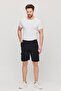 Men's Summer Linen Blend Relaxed CARGO SHORTS - 2