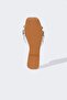 Women's Flat Sole Faux Leather Slippers C3718Ax25Hs - 4