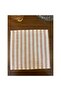 100% Linen Striped Cinnamon Napkin - 5