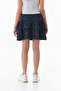 Floral Printed Ruffled Girl's Skirt - 5