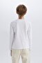 Boy's Sweat K1686A6/Wt34 White - 6