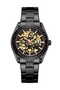 Kenneth Scott Men Mechanical Black Dial Watch - K22312-BBBB