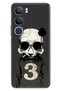 Vivo Y19S Case Vivo Y19S Decorative Silicone Printed A58 Cover Skull Panda
