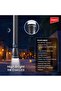 Impex 2000mah Rechargeable Led Flashlight - Lumin X21, 1200m , Aircraft Aluminium Body, Cree Led - 7