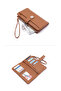 New Season Soft Leather Wallet with Quality Bracelet - 2