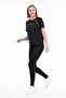 Anisa Women's Black Round Neck T-Shirt - 3