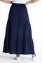 Long Şile Fabric Lace Summer Skirt Navy Blue Lcvt - 3