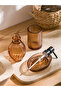Glass Bathroom Set 3-Piece Brown - 3