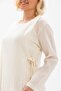 Embroidered Şile Cloth Seasonal Ferace Cream Krm - 3